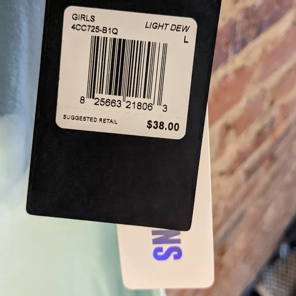 NWT Converse Large Girl's Sea‎ Green Dress